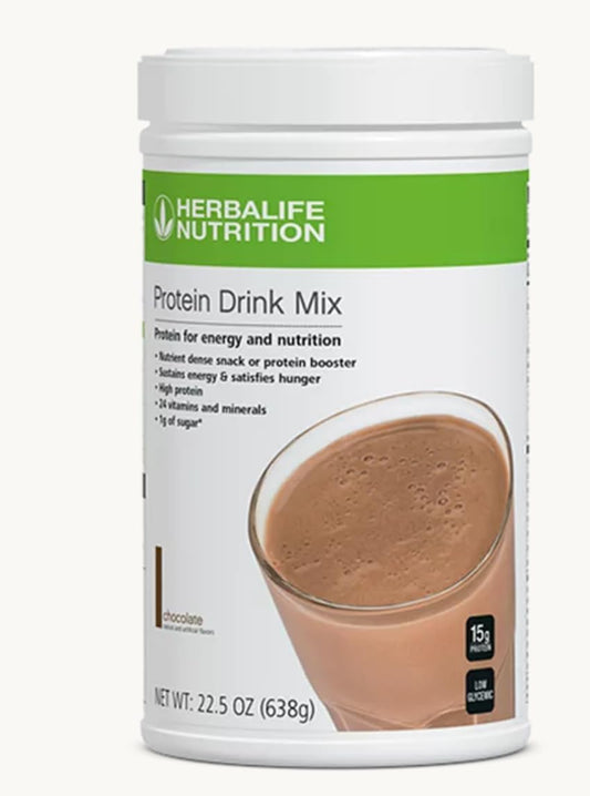 Vanilla and Dark Chocolate Herbal Protein Powder Drink Mix - 21.7 oz (616 g)