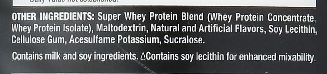 Vanilla Whey Protein Powder with Creatine and Glutamine - 32 Ounce Gluten Free Formula by Body Fortress