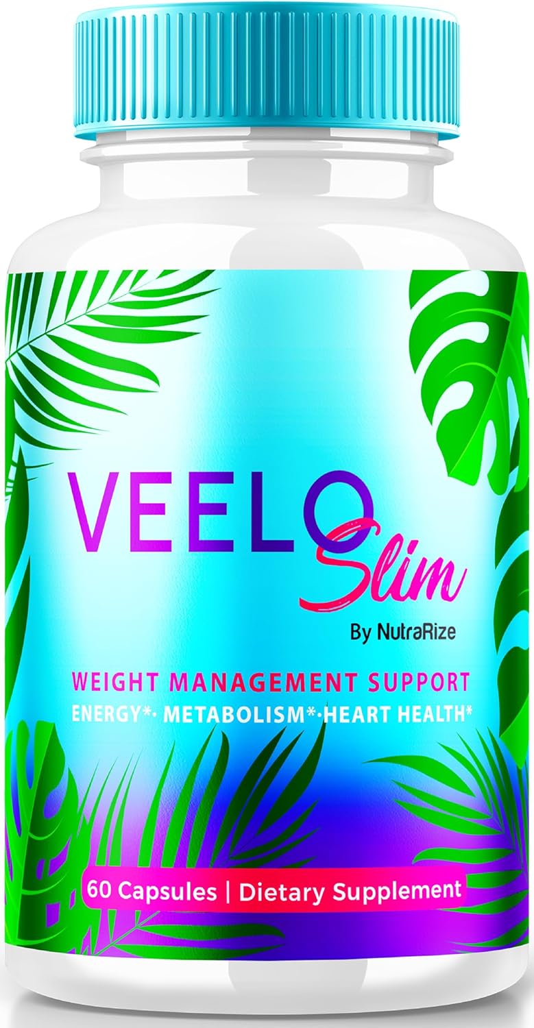 VeeloSlim Keto Capsules - Advanced  Slimming Formula  Supplement with Natural Keto Support Formula - 60 Capsules