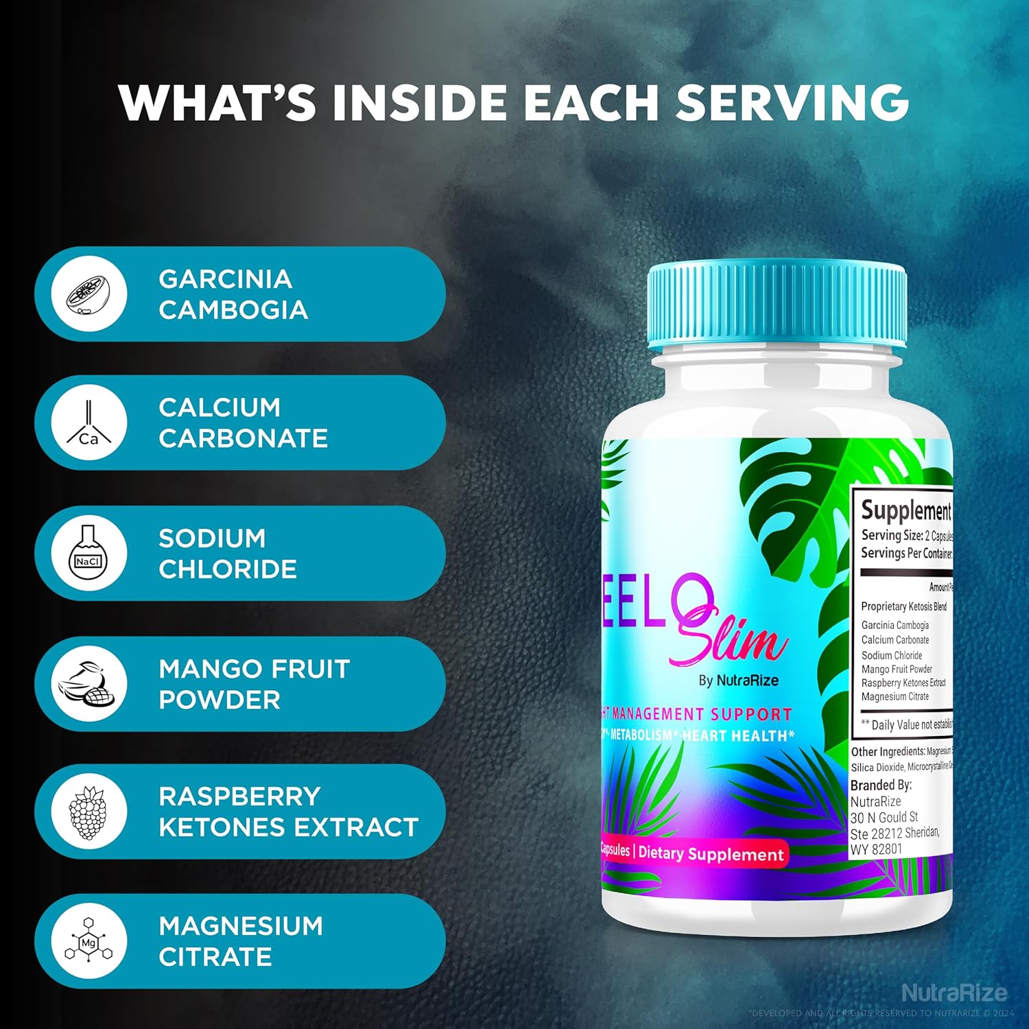 VeeloSlim Keto Capsules - Advanced  Slimming Formula  Supplement with Natural Keto Support Formula - 60 Capsules