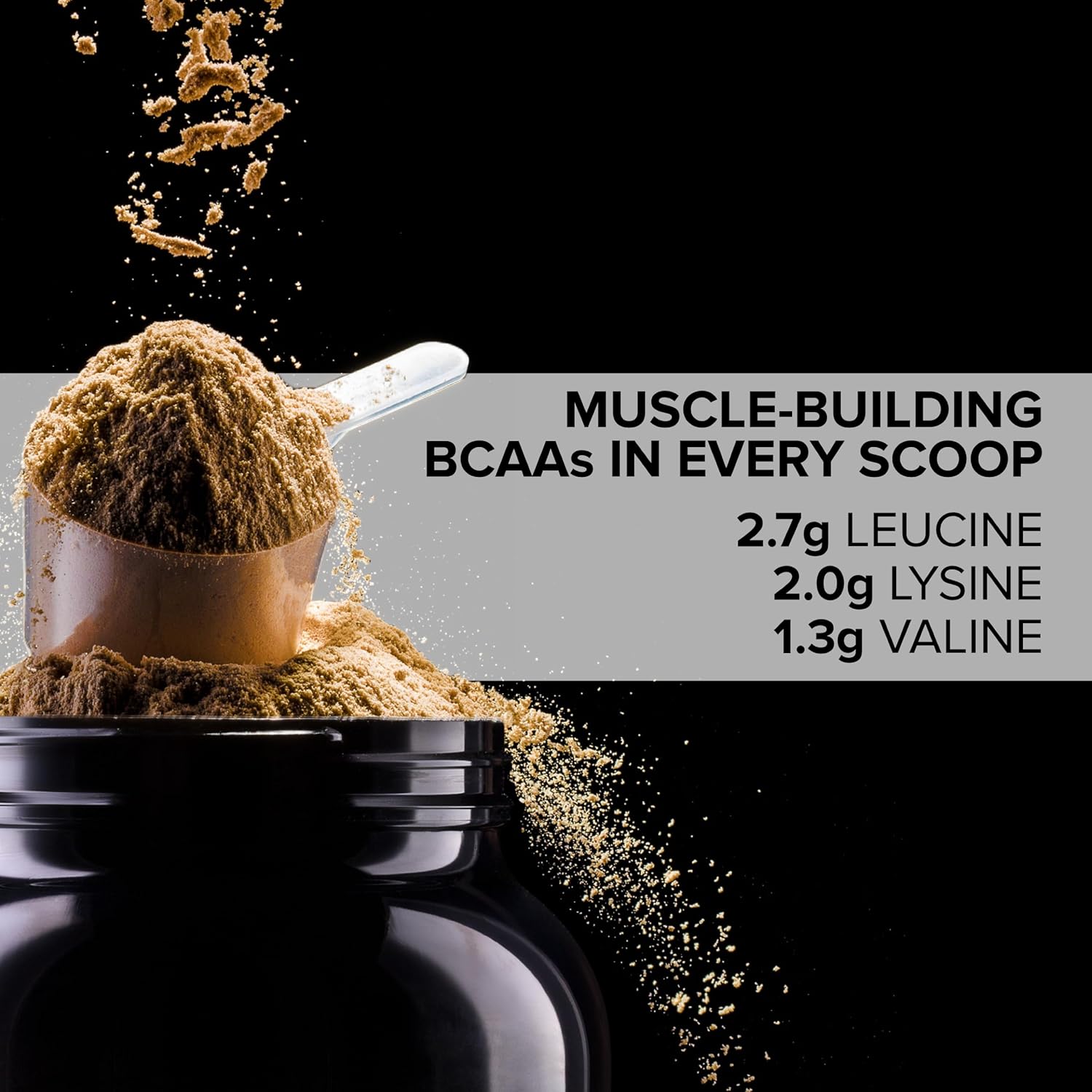VEGAIN V-Power Plant-Based Protein Powder | 26g Protein, 10.8g BCAAs & EAAs, Zero Fat & Sugars, Dairy & Soy-Free - All Natural - 1kg Strawberries & Cream