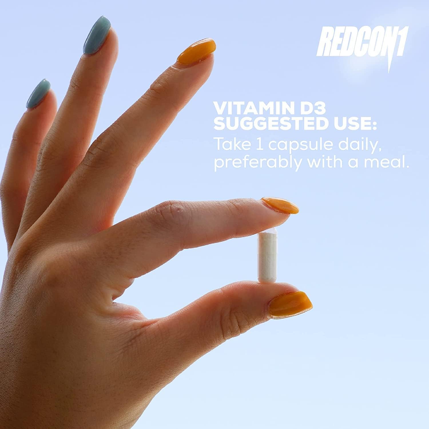 Vegan Keto-Friendly Vitamin D3 Supplement - 5000 IU Per Serving for Strong Bones & Immune Support (180 Servings)