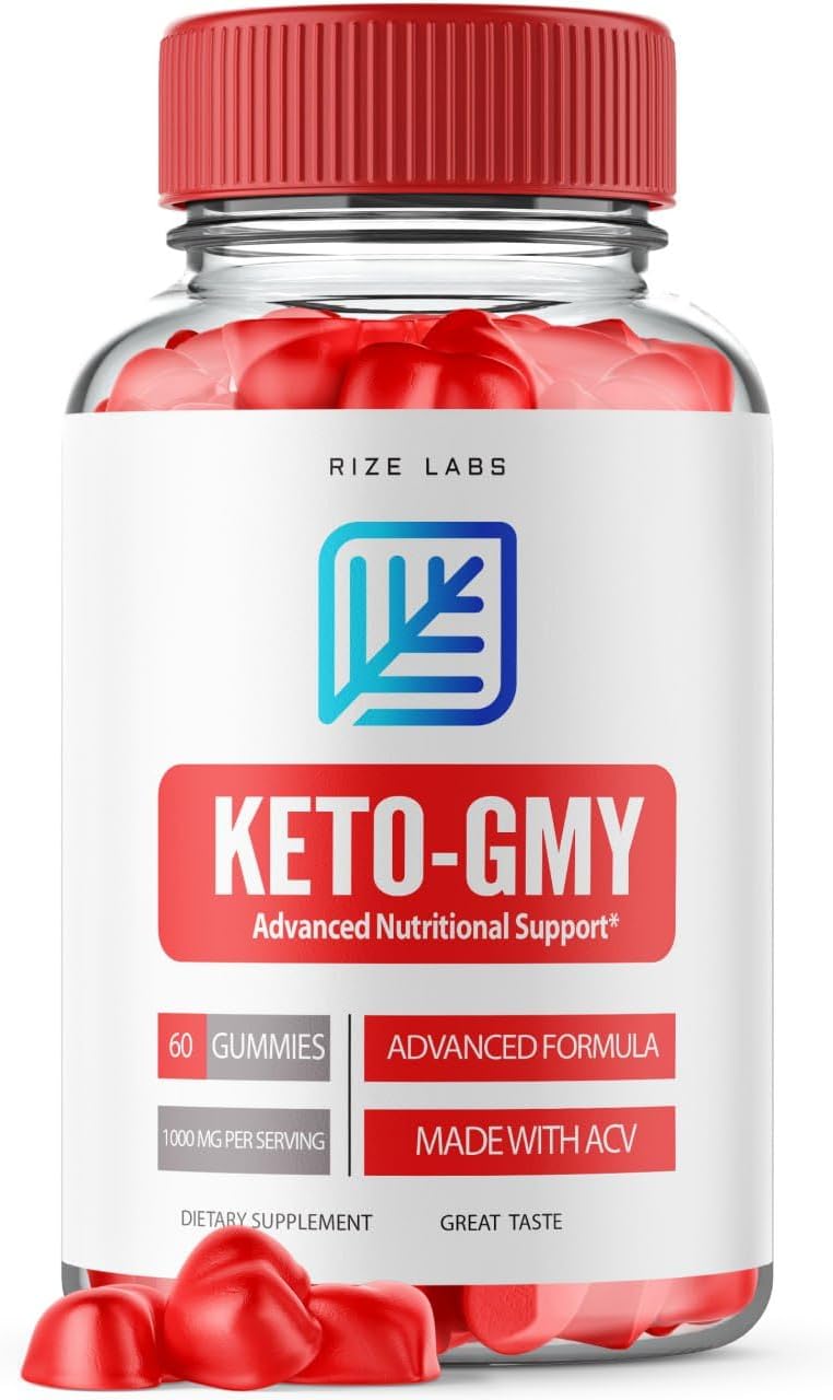 Vegan Keto-GMY Gummies for  Slimming Formula  & Belly Fat Reduction - Advanced Nutritional Support (60 Gummies) by rize labs