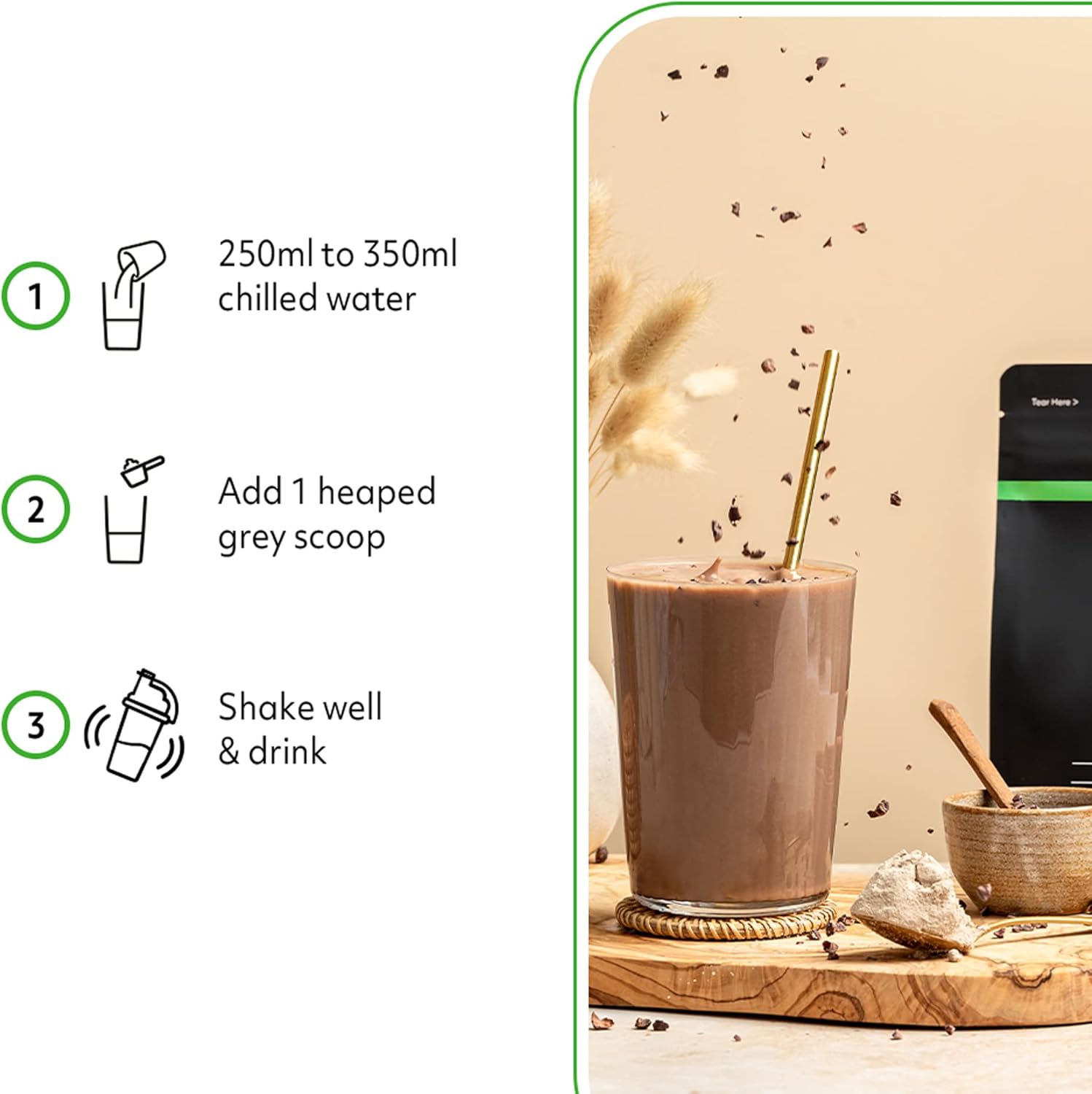 Vegan Protein Extreme Powder - Strawberries 'n' Cream Flavor | High Protein Plant-Based Shake | 2.20 lbs by The Protein Works