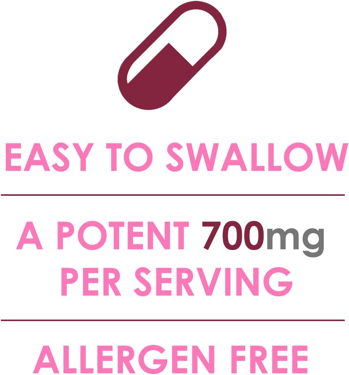 VH Nutrition RED Clover Capsules - 700mg Extract for Hormone Balance and Menopause Support in Women - Natural Relief for Hormonal Fluctuations and Well-Being - 60 Count