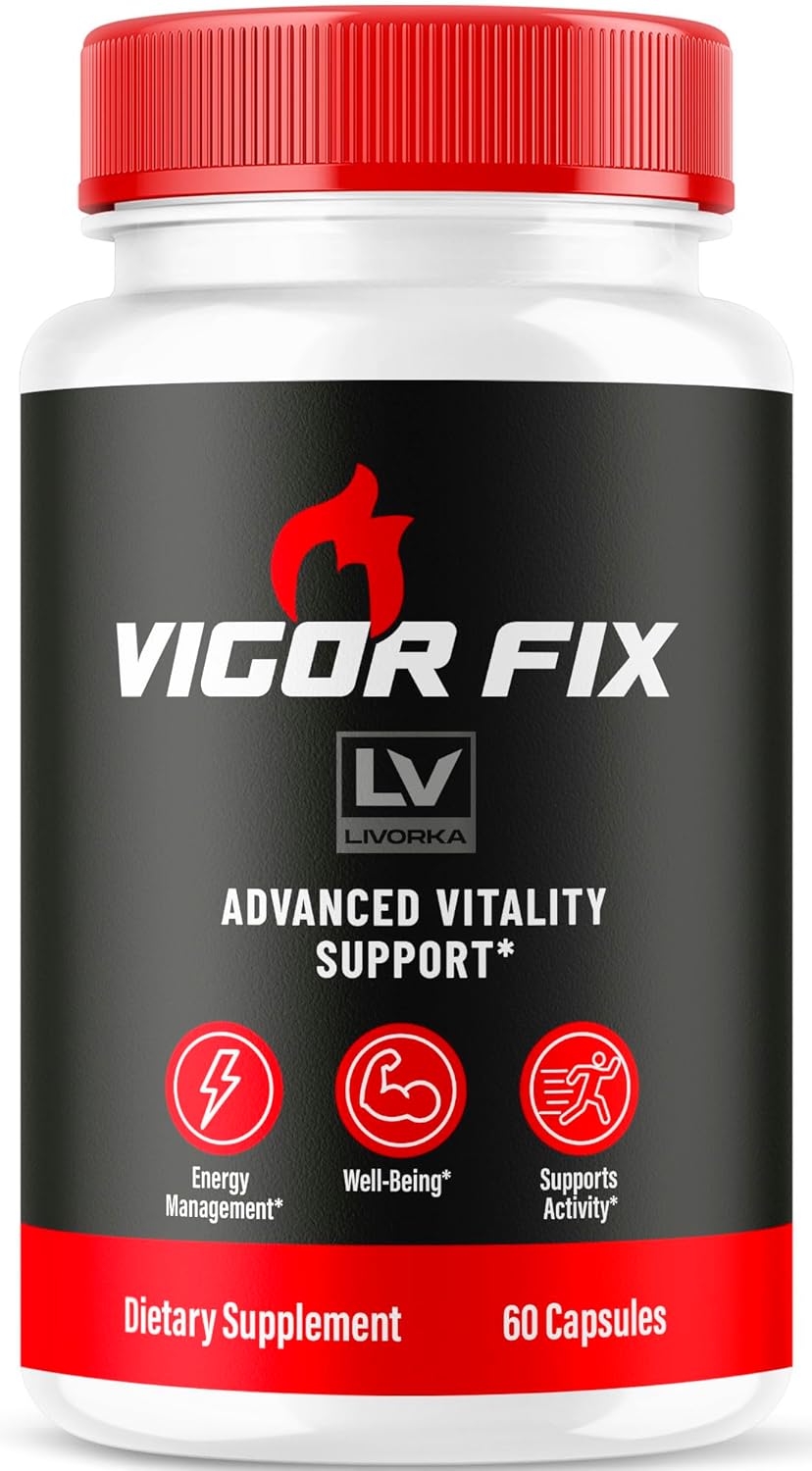 VigorFix Advanced Formula Vitamin Pills - 60 Capsules for 1 Month Supply