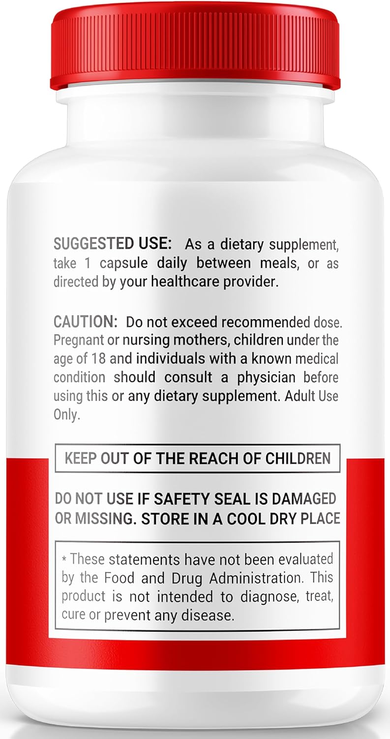 Vital Glyc Blood Support Formula - Blood Vessel Cleaner & Glyco Optimizer Pills - 2 Pack for Health & Wellness