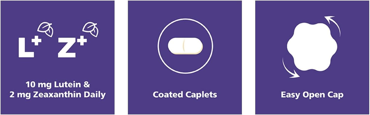 Vitalux Advanced Ocular Multivitamin 200 Coated Caplets - Yaco Alcon Canada Inc. Bottle