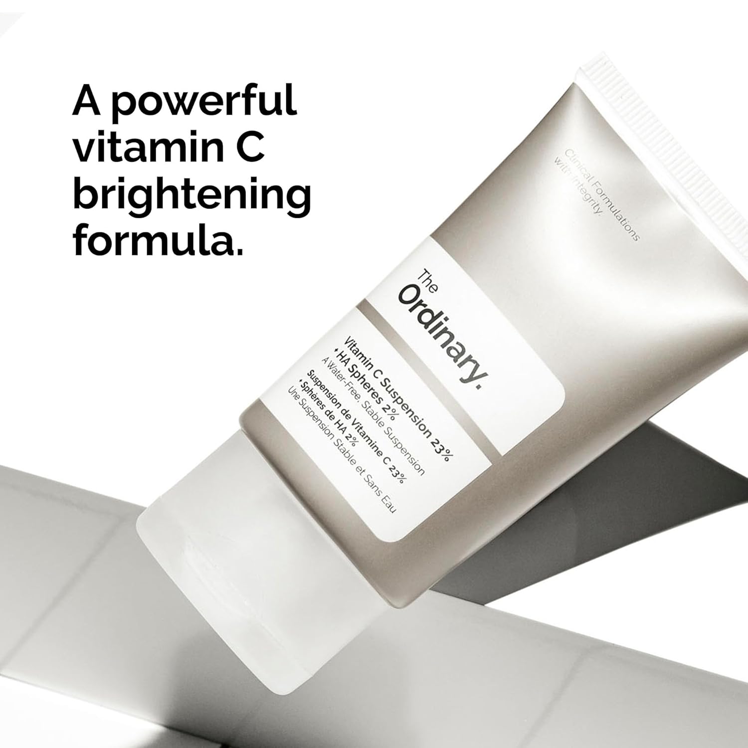 Vitamin C Serum with Pure L-Ascorbic Acid and Hyaluronic Acid Spheres by The Ordinary, 23% Formula