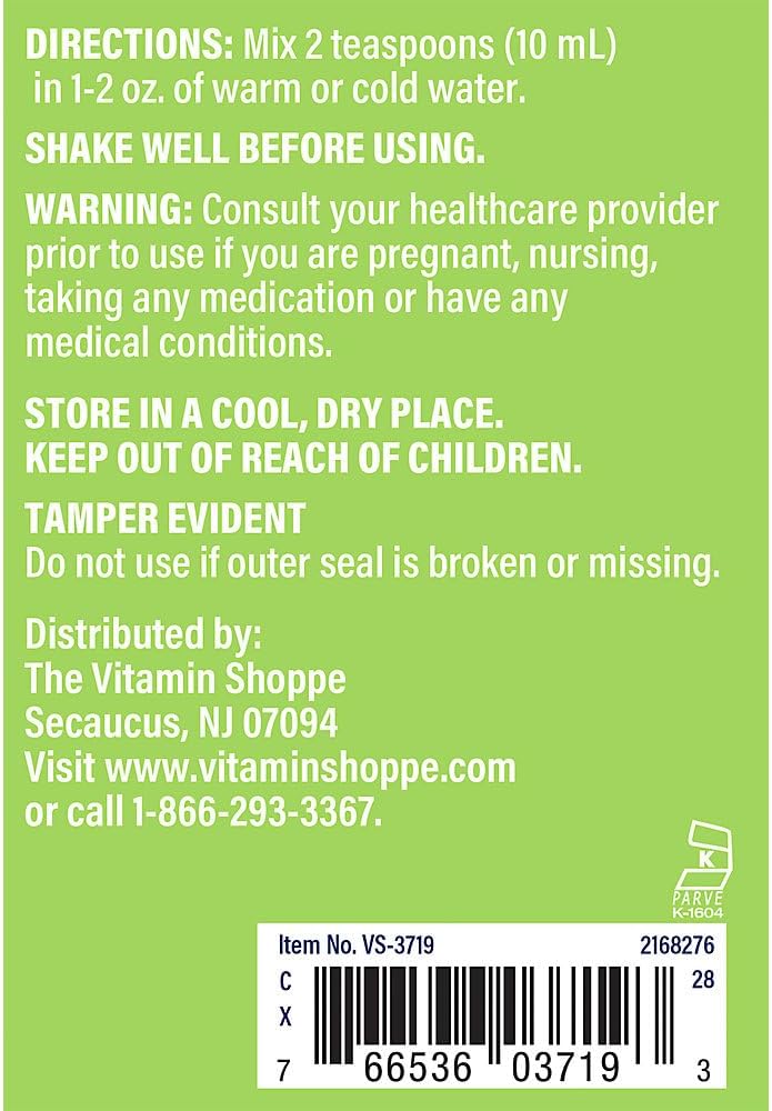 Vitamin Shoppe Sambucus Black Elderberry Extract - 16oz Liquid Formula for Immune Support