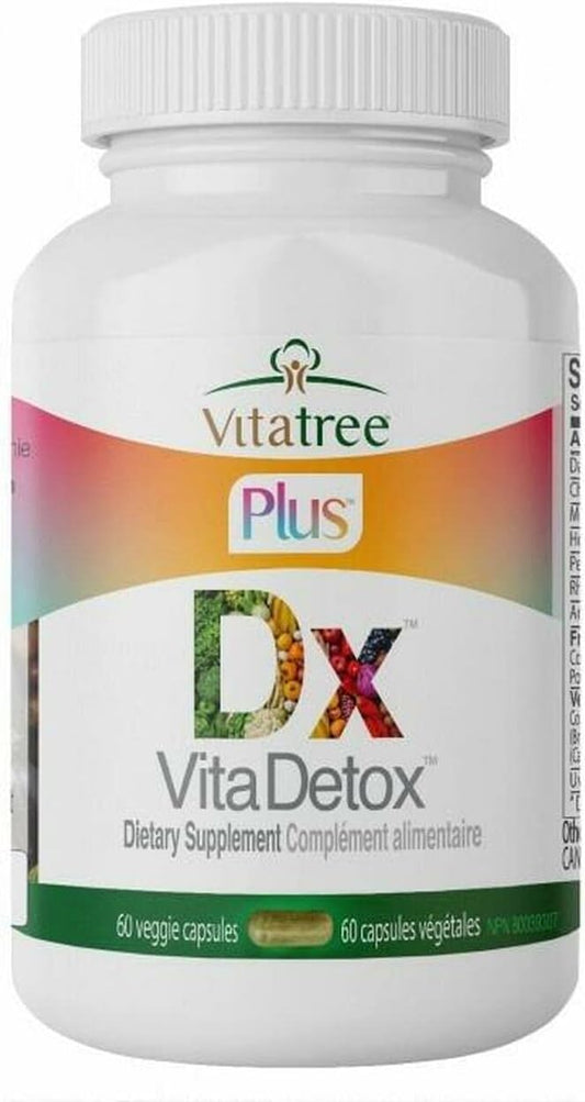 VitaTree Detox Supplement for Cleansing and Vitality - Natural Ingredients for Health and Wellness