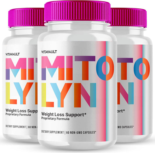 Vitavault Mitolyn Capsules - Advanced Formula Dietary Supplement for Maximum Strength - All Natural Keto Pills - 3 Pack Reviews