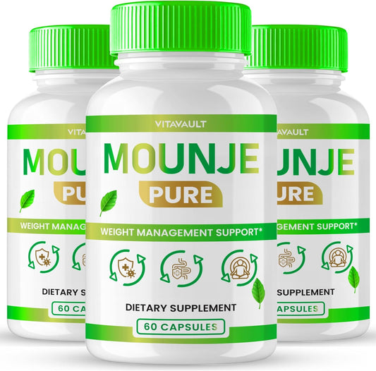 Vitavault Mounje Pure Keto Capsules - Maximum Strength Advanced Formula (3 Pack)