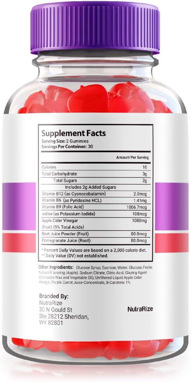 Vyto Keto ACV Gummies for Advanced  Slimming Formula  - Maximum Strength Formula with Apple Cider Vinegar - 60 Gummies