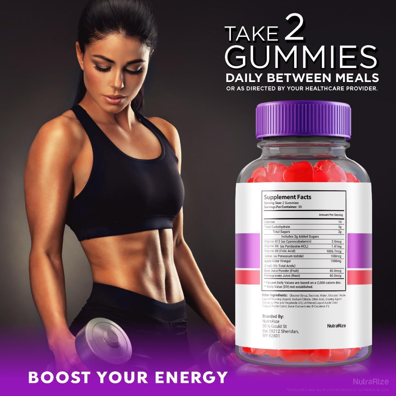 Vyto Keto ACV Gummies for Advanced  Slimming Formula  - Maximum Strength Formula with Apple Cider Vinegar - 60 Gummies
