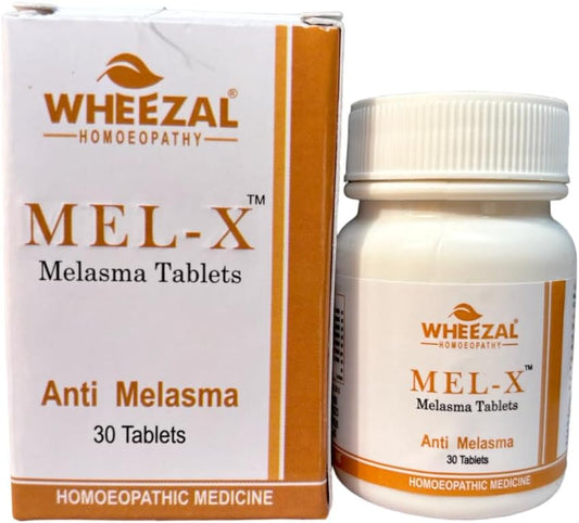 Wheezal Mel-X Melasma Tablets - 75 Tablets for Skin Pigmentation