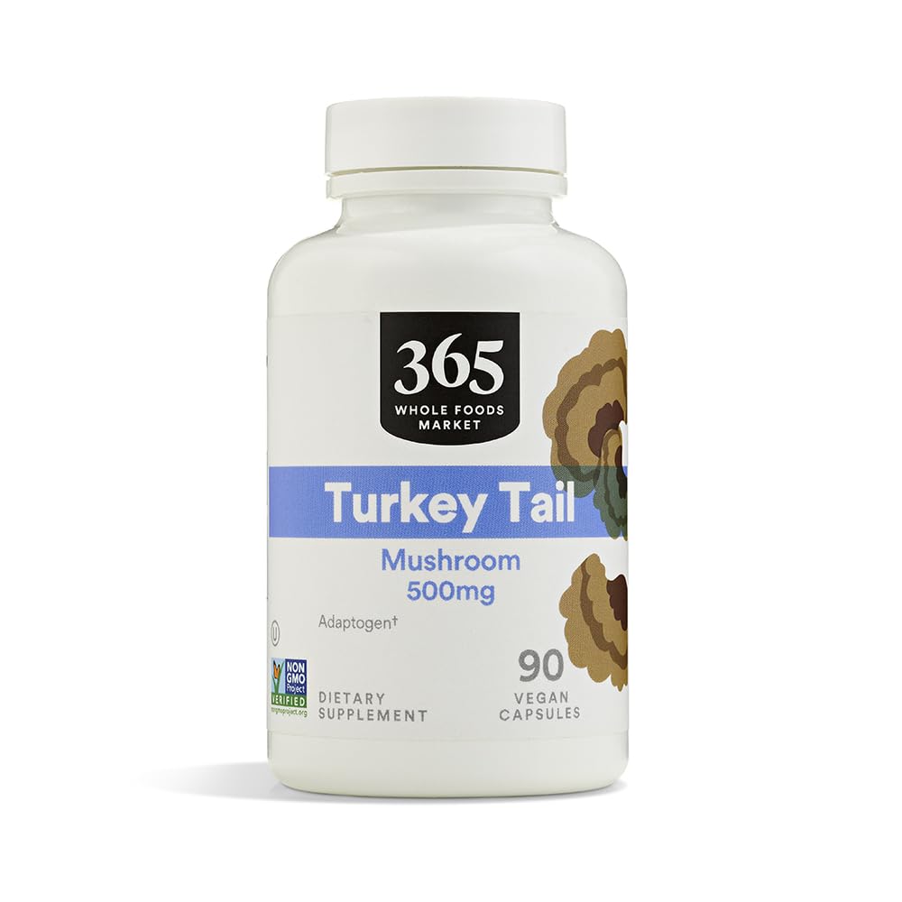 Whole Foods Market 365 Turkey Tail Mushroom Capsules - 90 Count