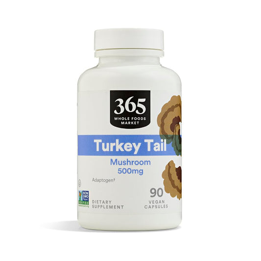Whole Foods Market 365 Turkey Tail Mushroom Capsules - 90 Count