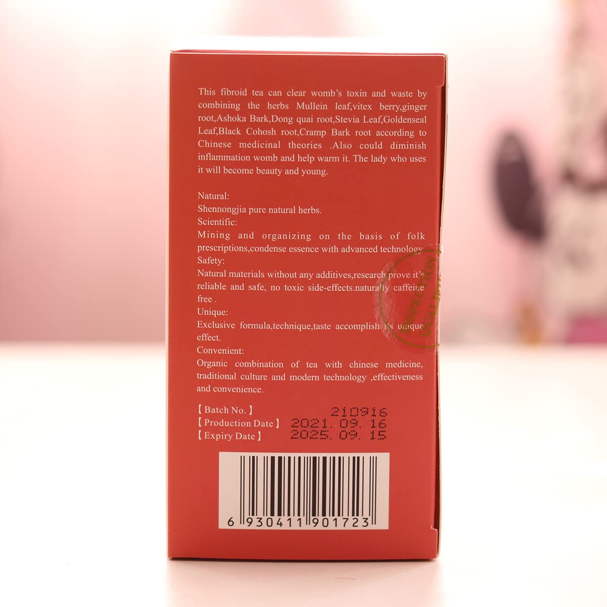 Wins Town Fibroid Tea: Supports Fibroid Shrinkage, Promotes Healthy Womb, Anti Aging, Warm Uterus Detox - 20 Teabags