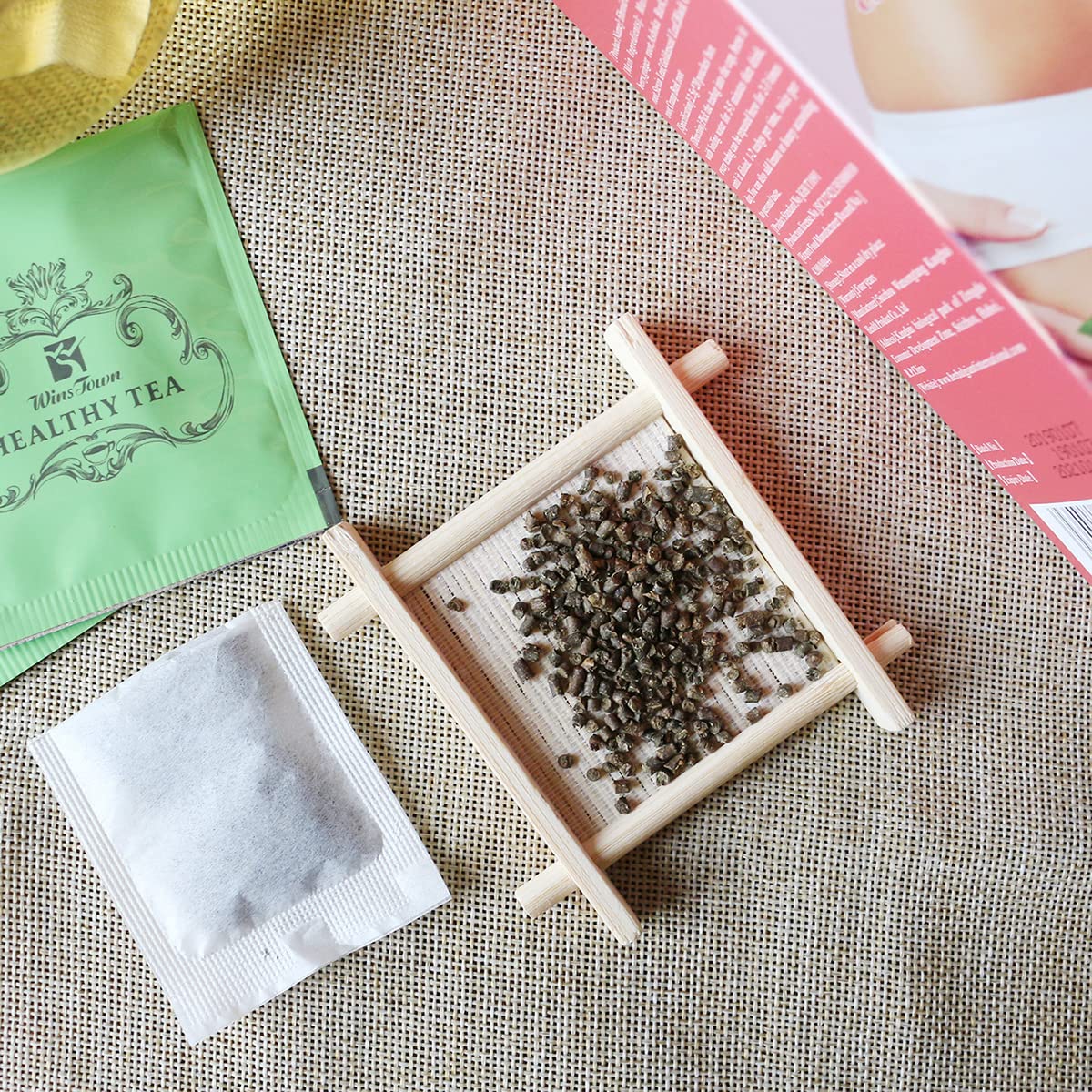 Wins Town Fibroid Tea: Supports Fibroid Shrinkage, Promotes Healthy Womb, Anti Aging, Warm Uterus Detox - 20 Teabags
