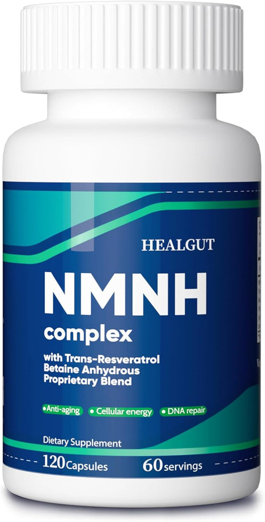 Women's Anti-Aging NMNH Liposomal Supplement with Resveratrol & Betaine - 120 Capsules