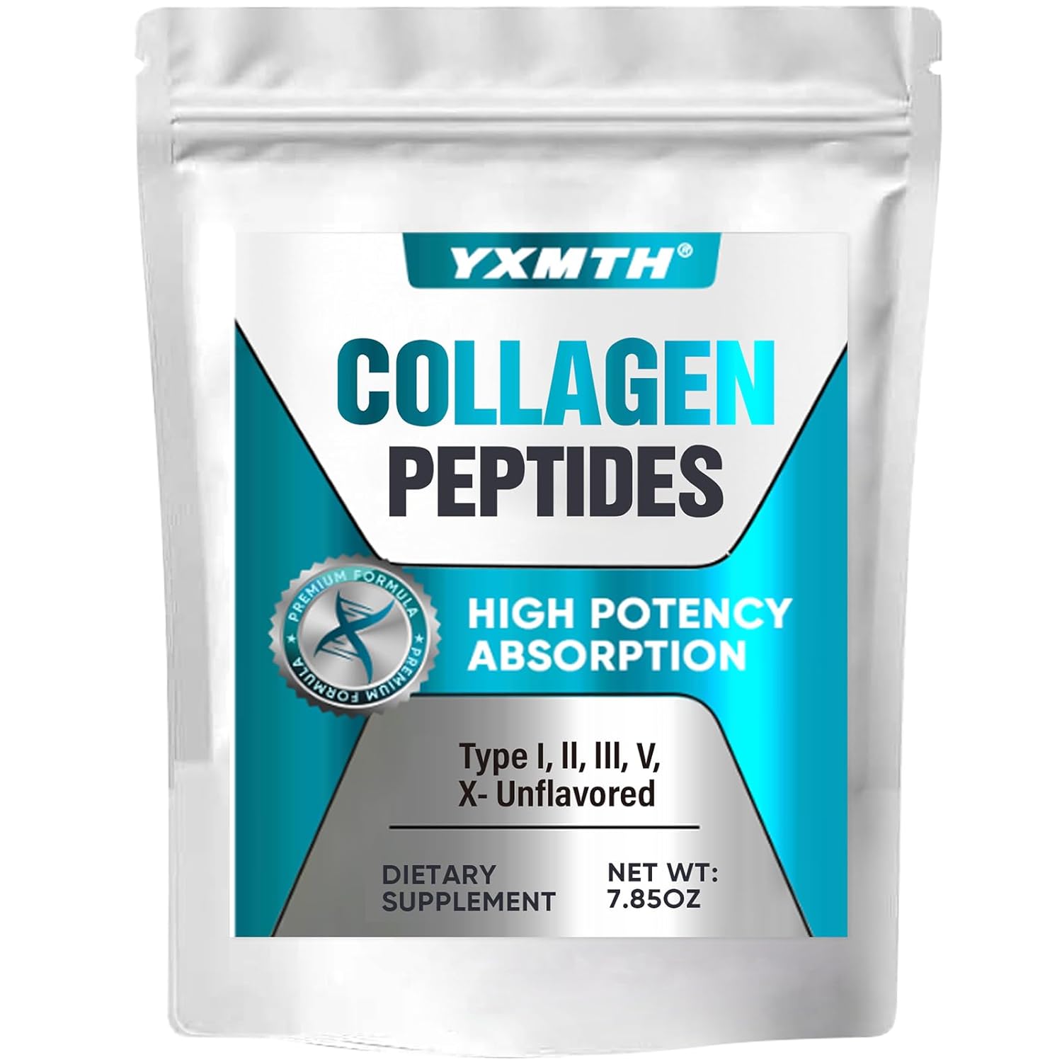 Women's Collagen Peptides Powder with Biotin & Vitamin C for Hair, Skin, and Joint Support - Easy to Mix Drink Supplement 7.85oz