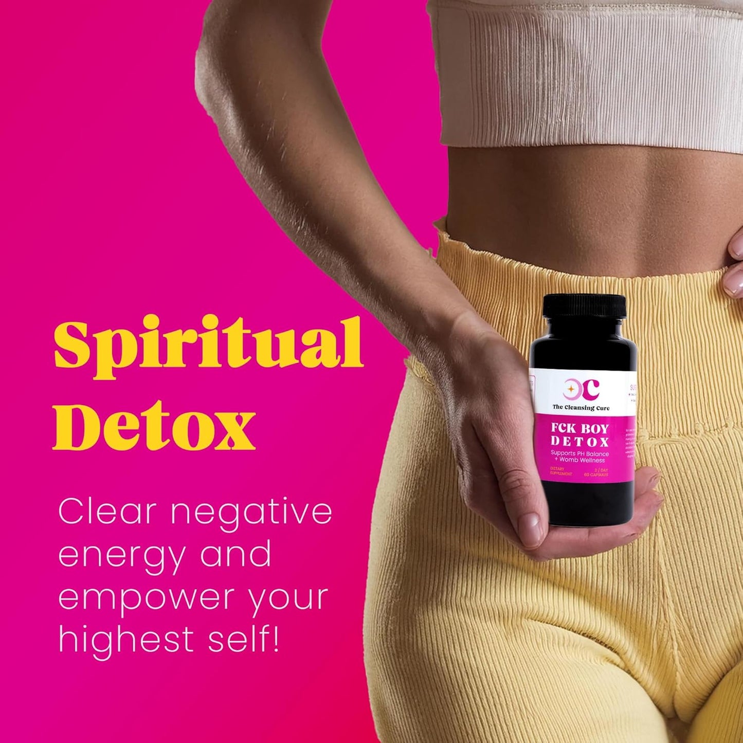 Women's Complete pH Balance Pills for Womb Cleansing & Vaginal Wellness - Vegan Supplement with Plant-Based Ingredients - 60 Capsules