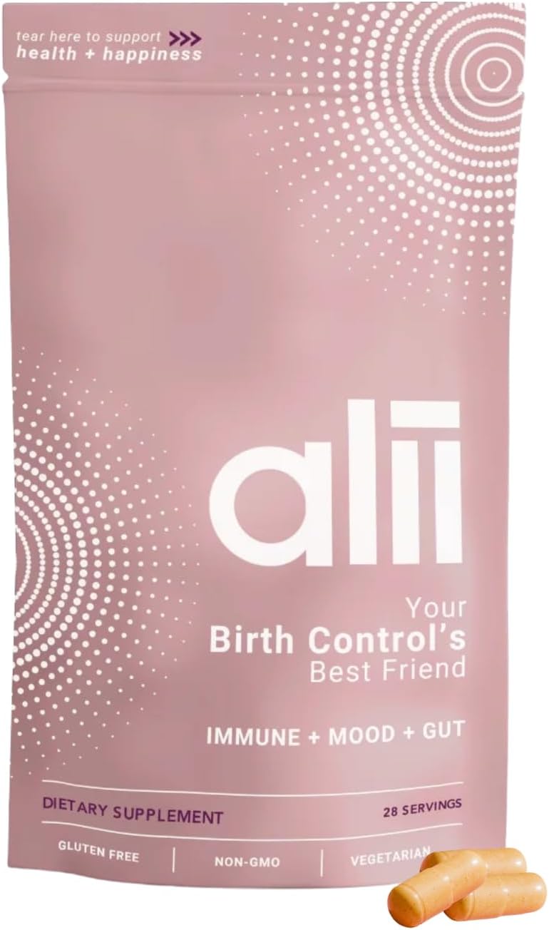 Women's Hormonal Birth Control Support Supplement - 14 Nutrients for Energy and Gut Health - 28 Servings