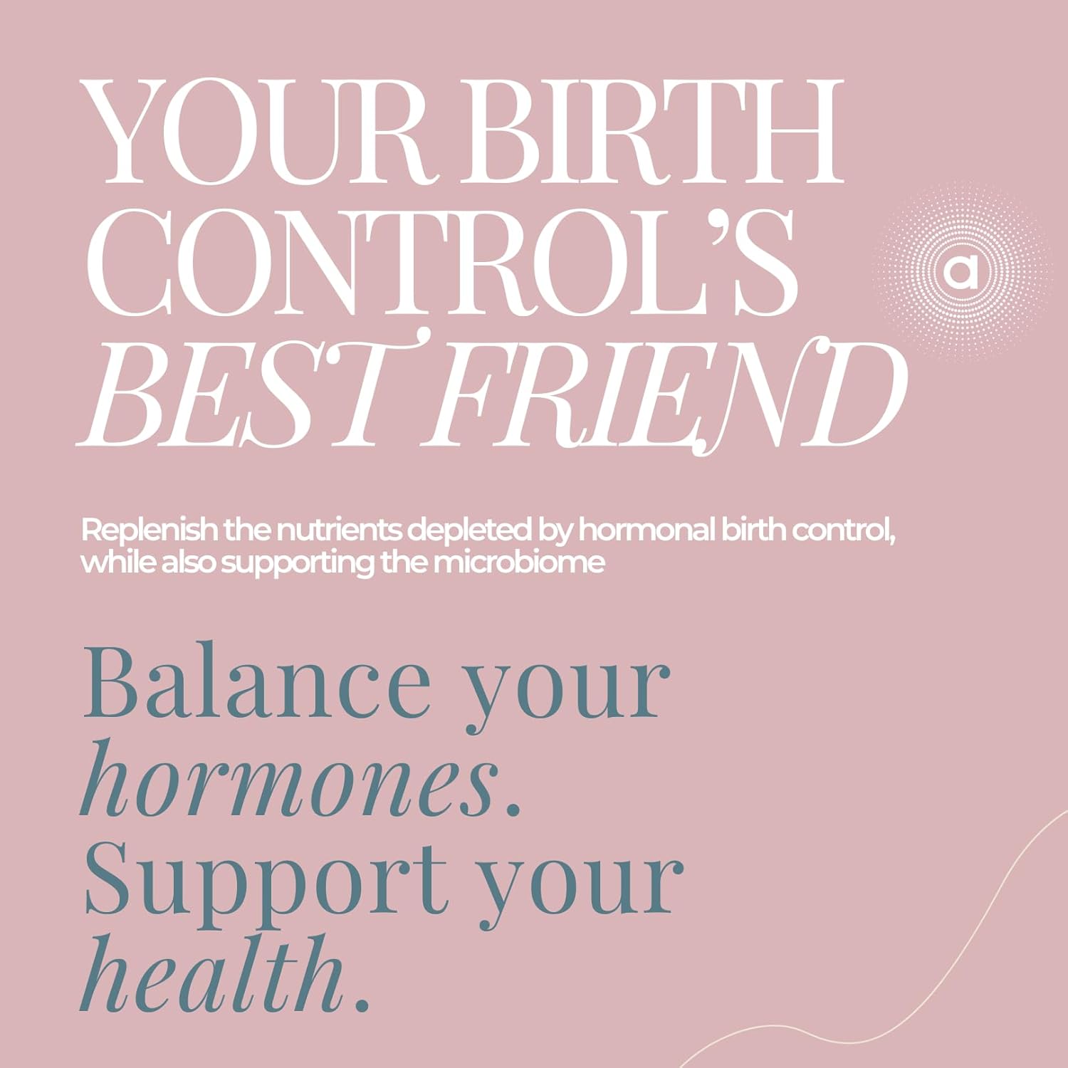 Women's Hormonal Birth Control Support Supplement - 14 Nutrients for Energy and Gut Health - 28 Servings