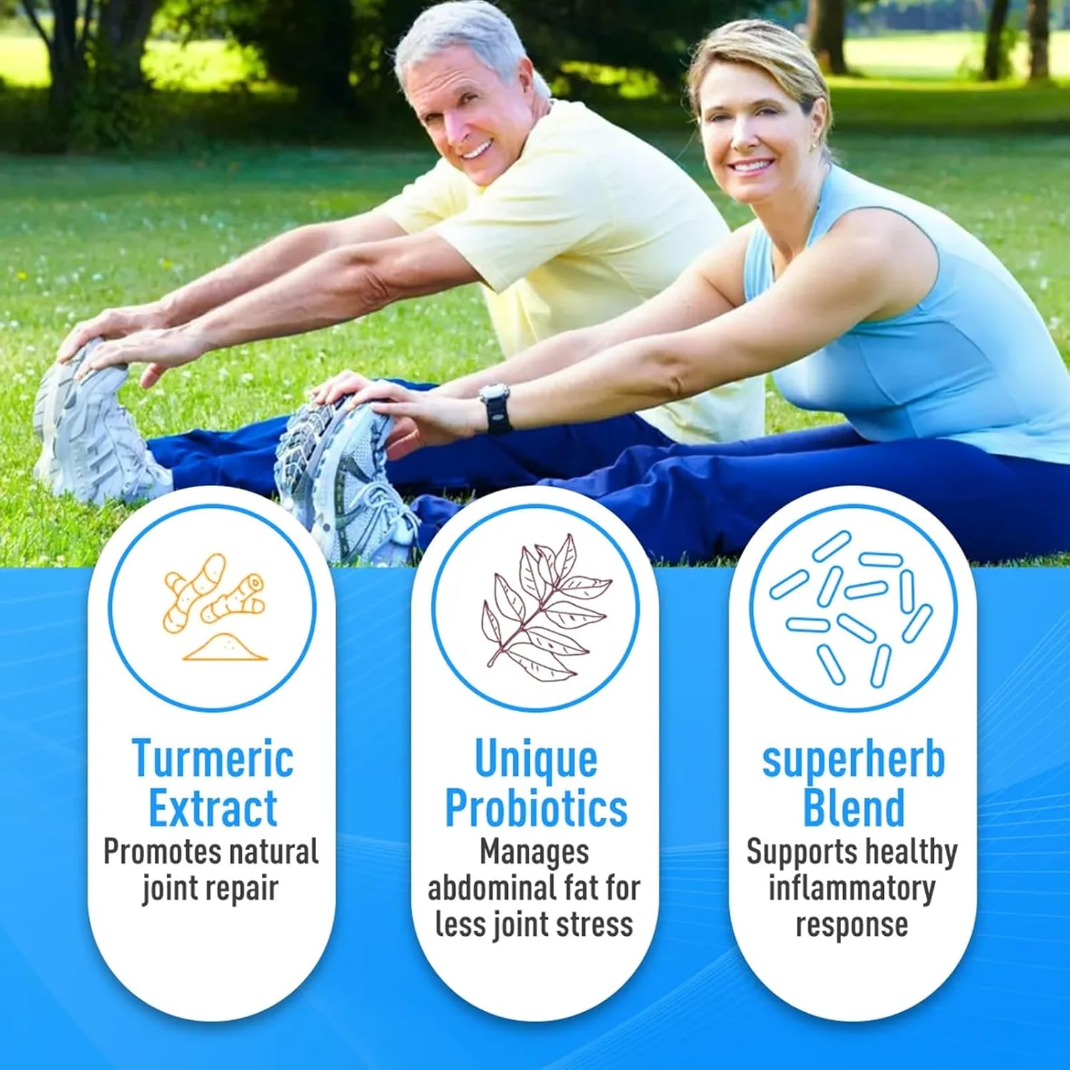 Women's Moringa Probiotic with Turmeric for Digestive, Joint, and Menopause Support - Non-GMO, Gluten-Free - 60 Capsules