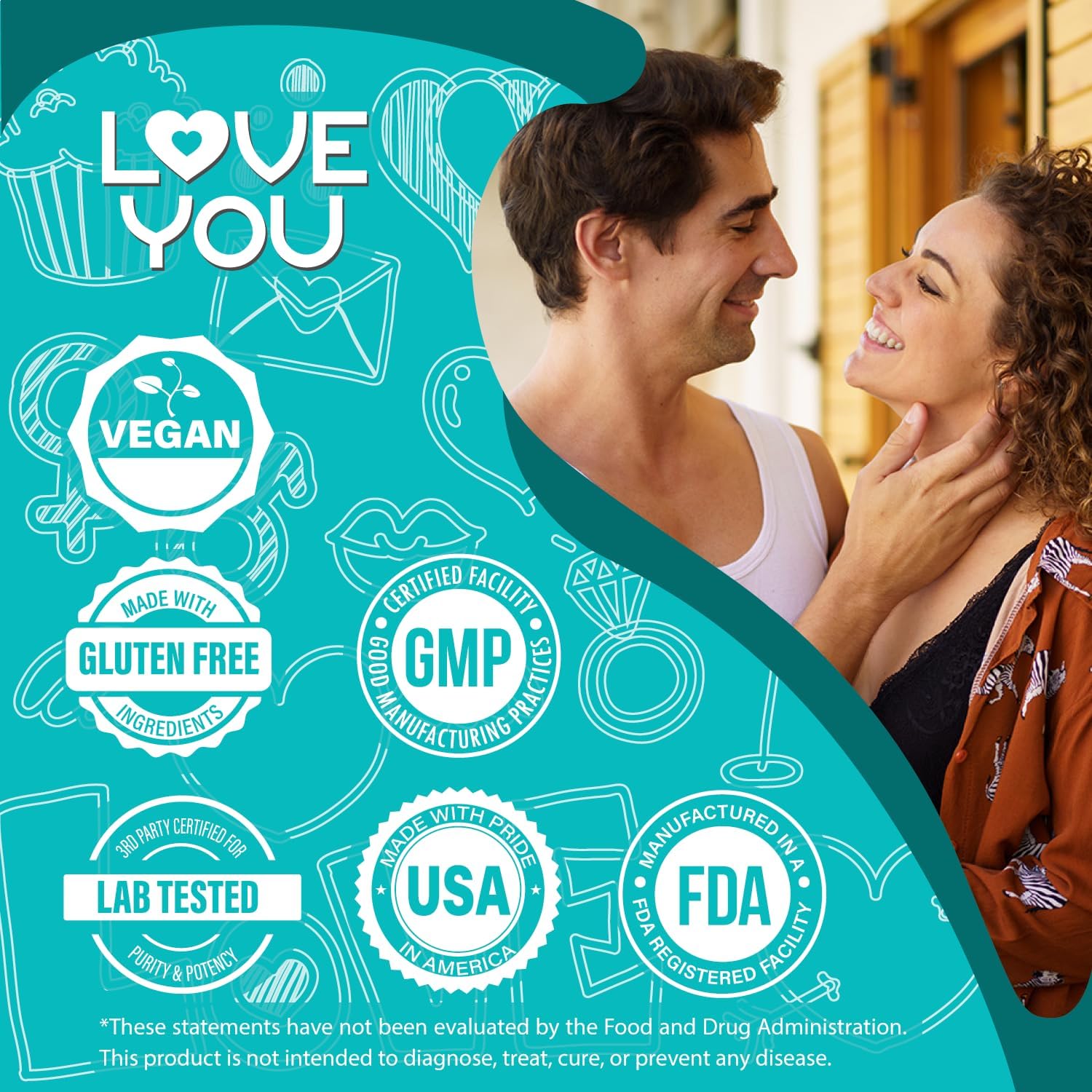 Women's Triple Magnesium Blend 300mg - Magnesium Glycinate, Citrate, Malate - 90 Capsules - Vegan & All-Natural