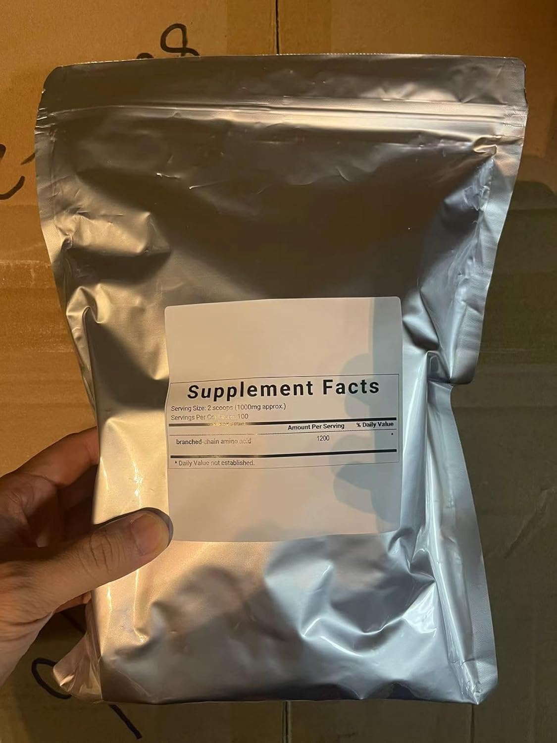 WonderLand Herbs BCAA Supplement, 35.3 Oz - Food-Grade Amino Acid Powder