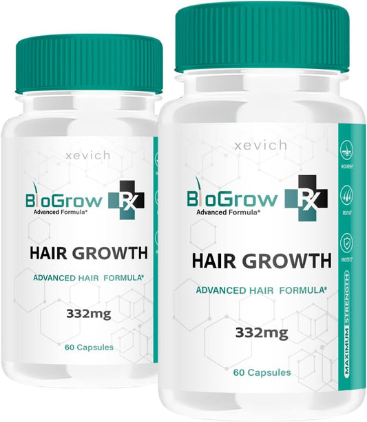 Xevich BioGrow Advanced Formula - 2 Pack of 120 Capsules