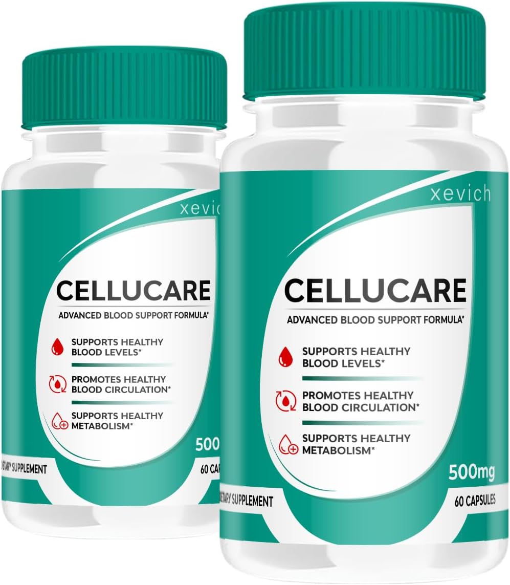 Xevich Cellucare Capsules - Pack of 2, 120 Capsules for Cellulite Care