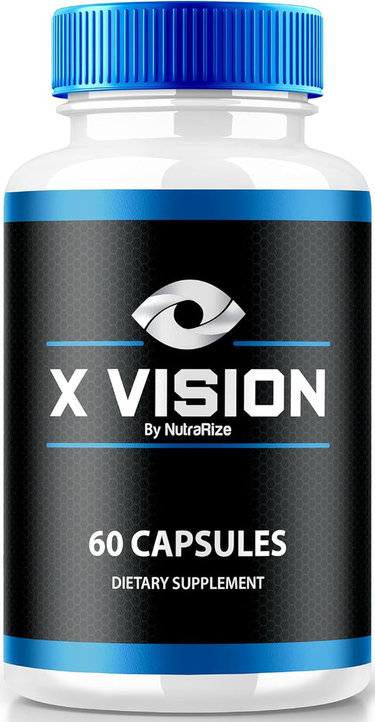 XVision Optics Night Vision Capsules - All Natural Supplement for Eye Health, 60 Tablets to Protect Eyesight, Optical Vitamins Support Formula