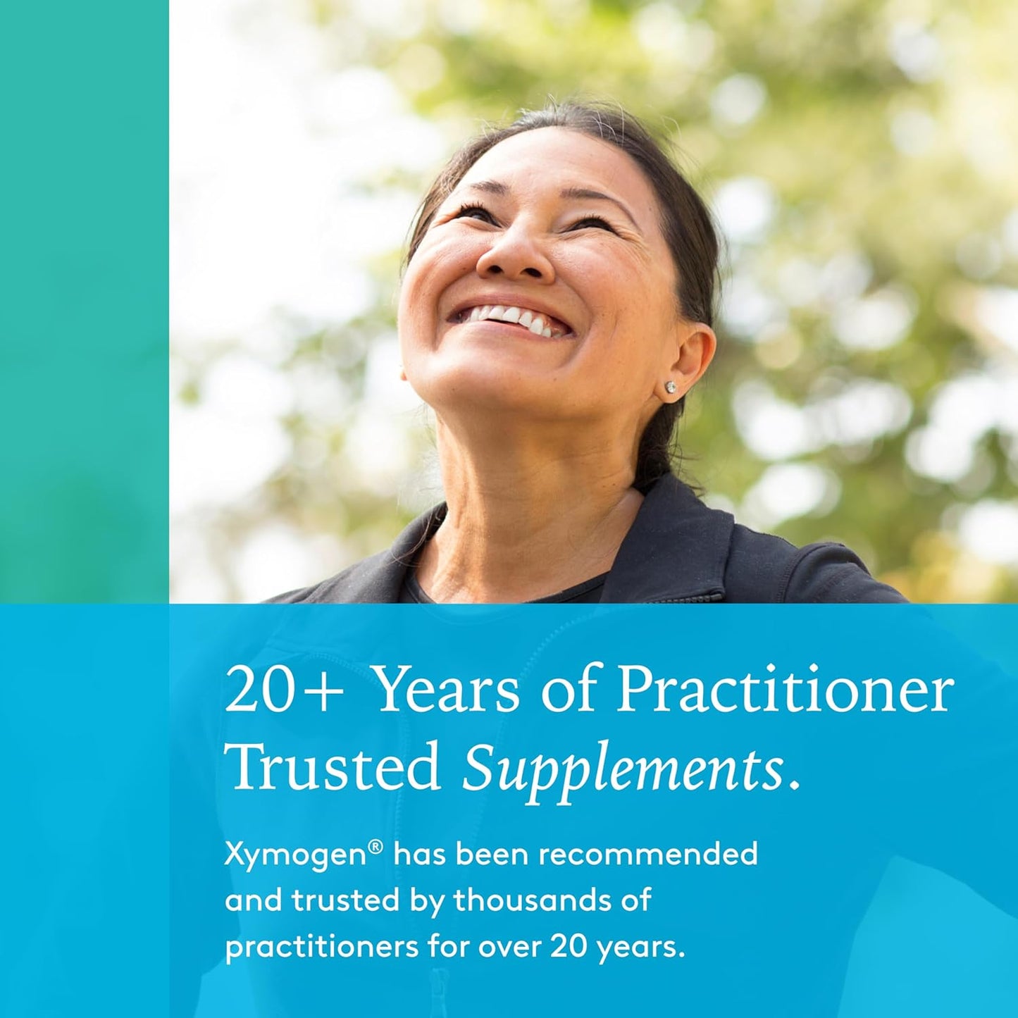 XYMOGEN Corticare B - Adrenal Support Supplements with Vitamin C, L Carnitine & Bioavailable Quatrefolic Folate - Promotes Healthy Energy & Coenzyme A Production (120 Capsules)