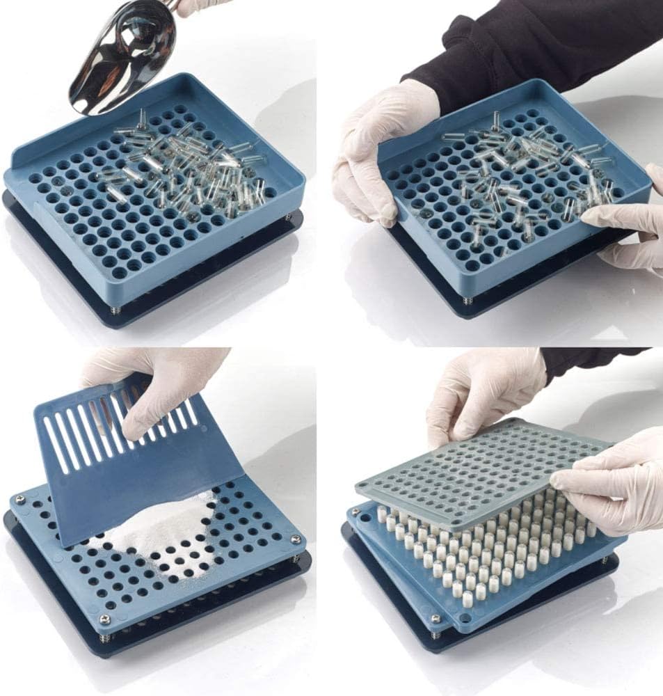 Yellow Gelatin Empty Capsules Size 00 - 500 Count - Beef Gel Caps for DIY Pills - Halal Certified