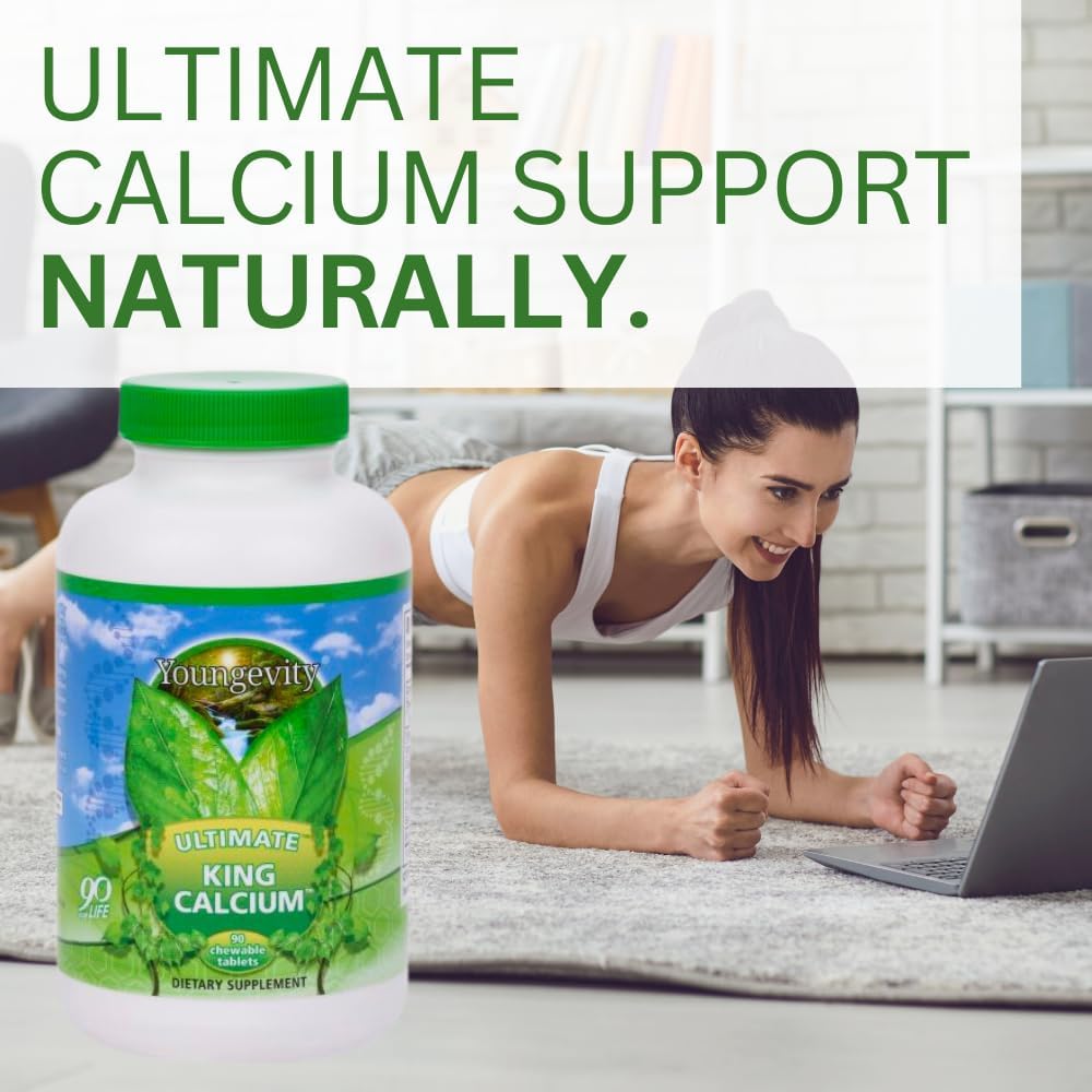 Youngevity Ultimate King Calcium Supplement - Boost Bone Health and Strength with Essential Nutrients