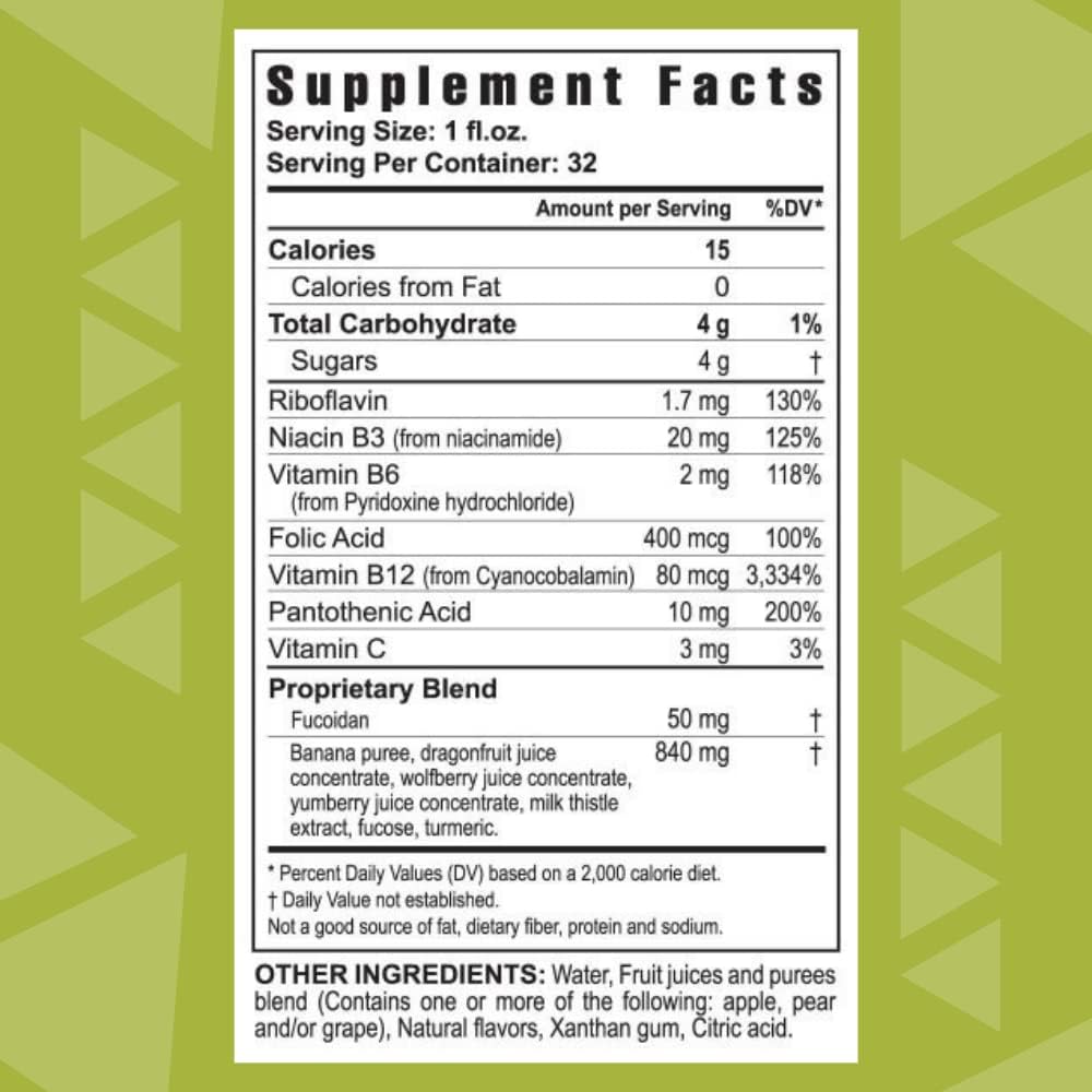 Youngevity Zradical 3-Set Pure Fucoidan Immune Support Supplement Drink