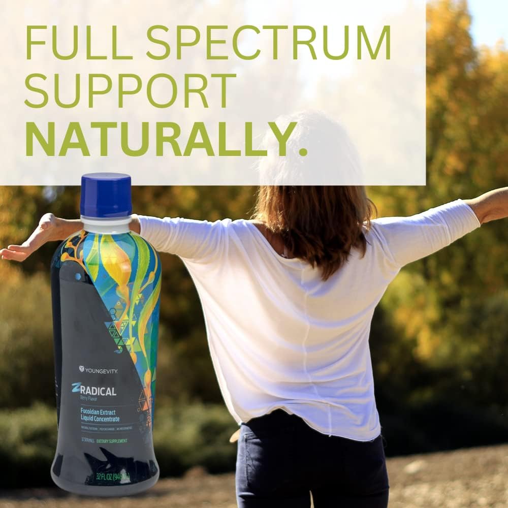 Youngevity Zradical 3-Set Pure Fucoidan Immune Support Supplement Drink