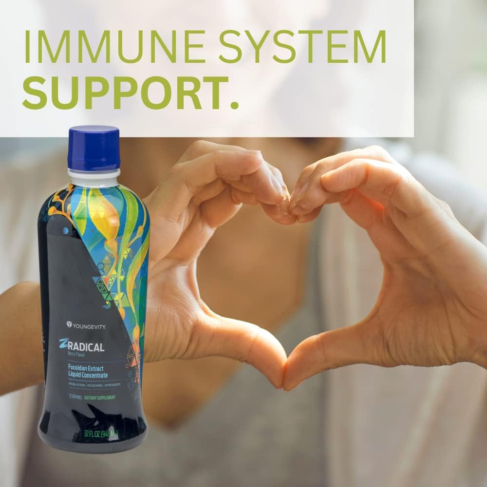 Youngevity Zradical 3-Set Pure Fucoidan Immune Support Supplement Drink