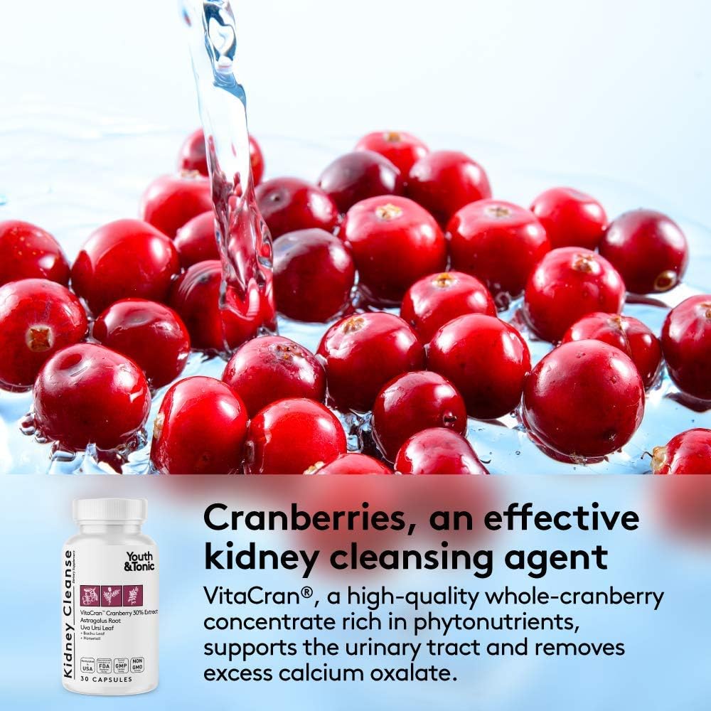 Youth & Tonic CandEase Matrix Pills & Kidney Cleanse Bundle - 2 Pack for Body Cleansing & Urinary Health