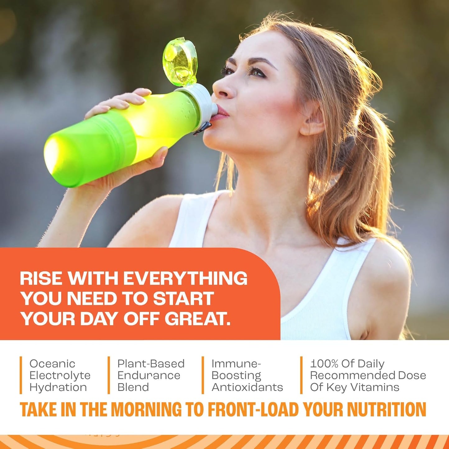 Zahler Mantra Rise Citrus Coconut Energy Supplement - 30 Servings