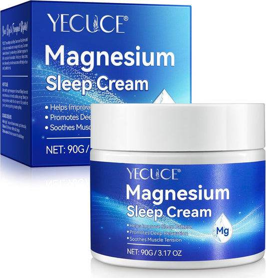 Zechstein Magnesium Cream for Easy Absorption on Feet, Legs, Arms, Chest - Topical Oil with Chloride