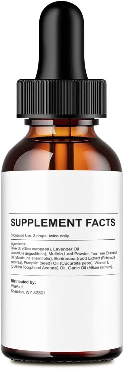ZenCortex Tinnitus Relief Drops - Maximum Strength Ear Support Supplement (3 Pack)