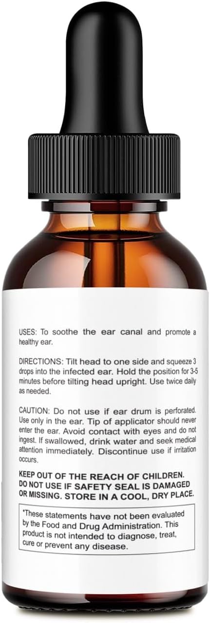 ZenCortex Tinnitus Relief Drops - Maximum Strength Ear Support Supplement (3 Pack)
