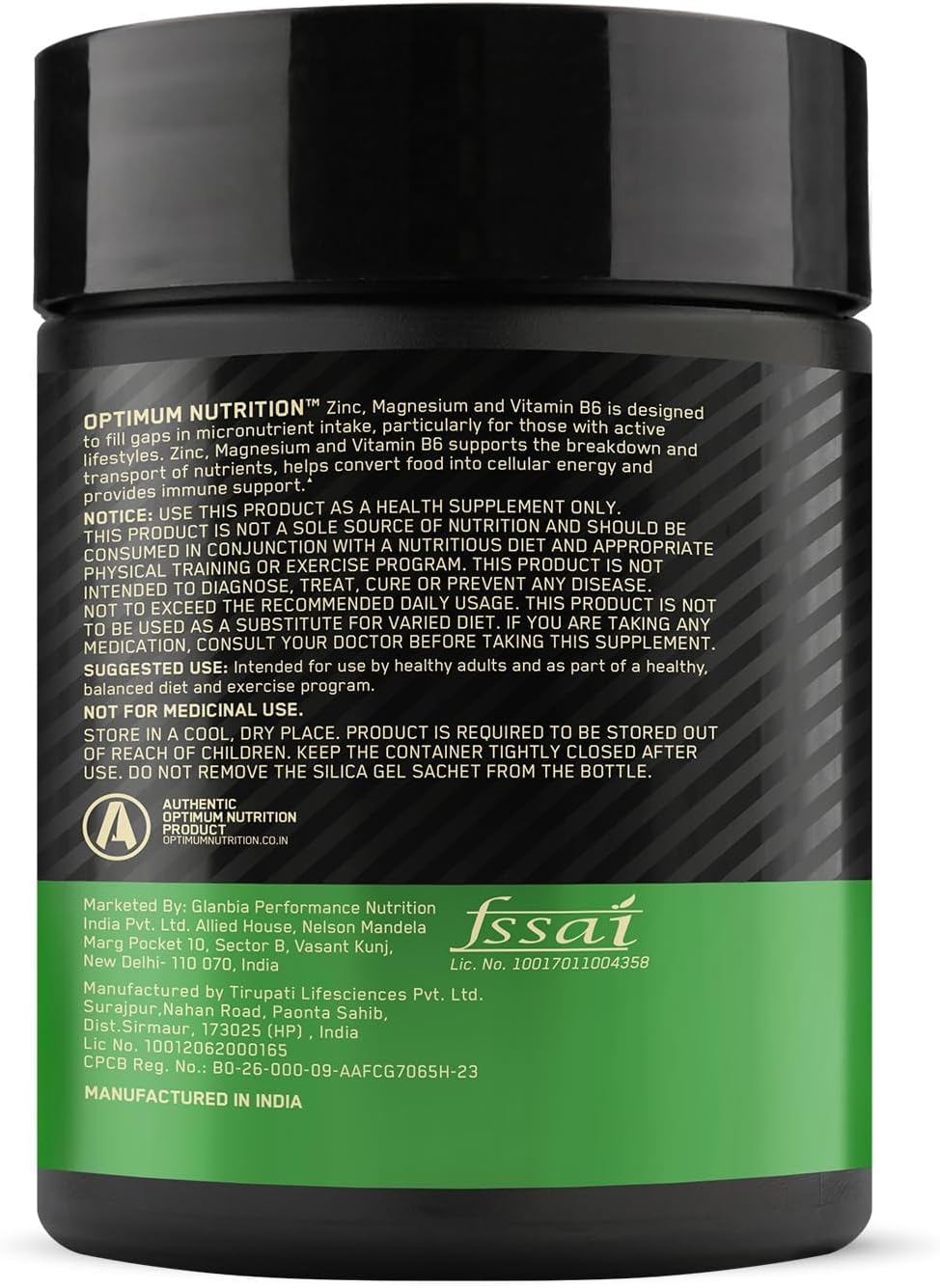 Zinc Magnesium Aspartate (ZMA) Capsules - 60 Count, Supports Muscle Strength, Metabolism, and Immunity, Vegetarian Formula