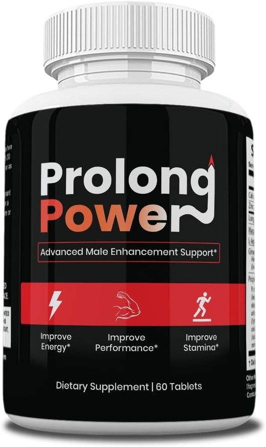 Zonata Prolong Power Pills: Advanced Formula Supplement (60 Capsules)