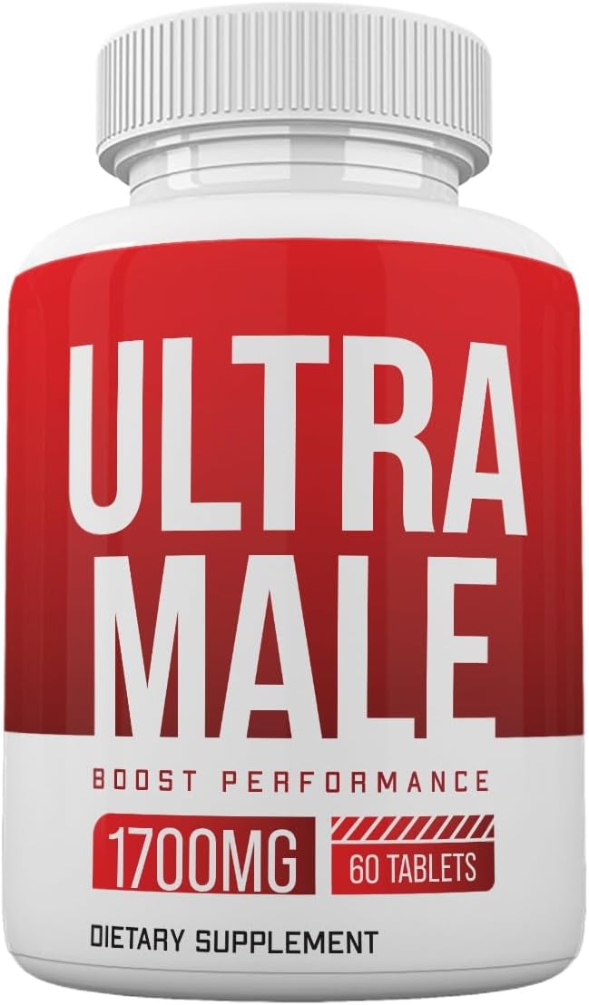 Zonata Ultra Male Supplement - Advanced Formula, 60 Count Bottle for Male Power Boost