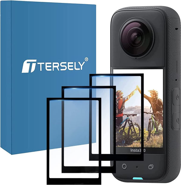【3 Pack】T Tersely Screen Protector for Insta360 X3 Ultra Clear PET Curved Film, Protective Film Accessories Compatible with Insta360 X3